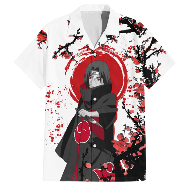 Chemise hawaïenne Uchiha Itachi Style Japonais - Maison Otaku