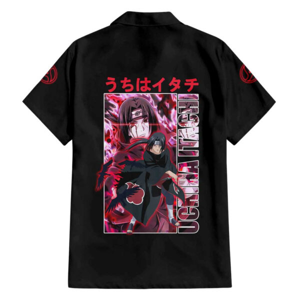 Chemise hawaïenne Uchiha Itachi Naruto Shippuden - Maison Otaku – Image 2