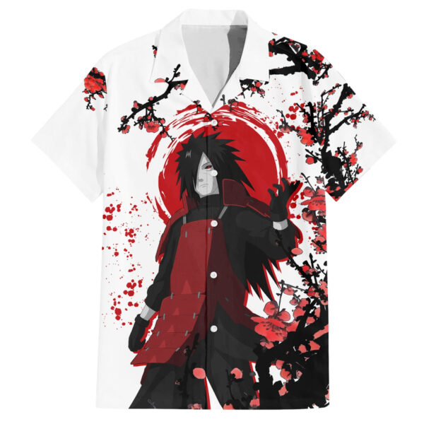 Chemise hawaïenne Uchiha Madara Style Japonais - Maison Otaku