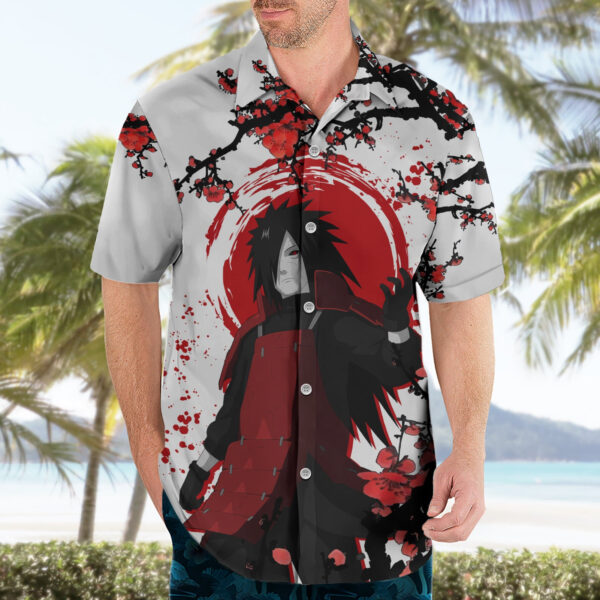 Chemise hawaïenne Uchiha Madara Style Japonais - Maison Otaku – Image 3