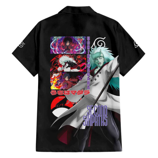 Chemise hawaïenne Uchiha Madara Naruto V2 - Maison Otaku
