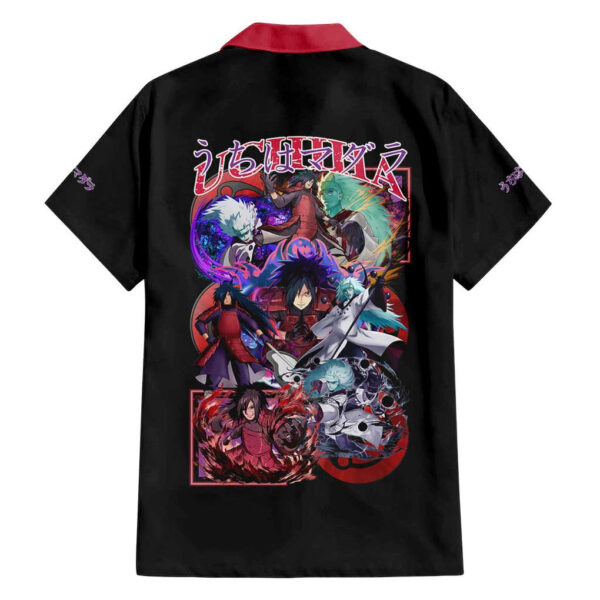 Chemise hawaïenne Uchiha Madara Naruto V3 - Maison Otaku