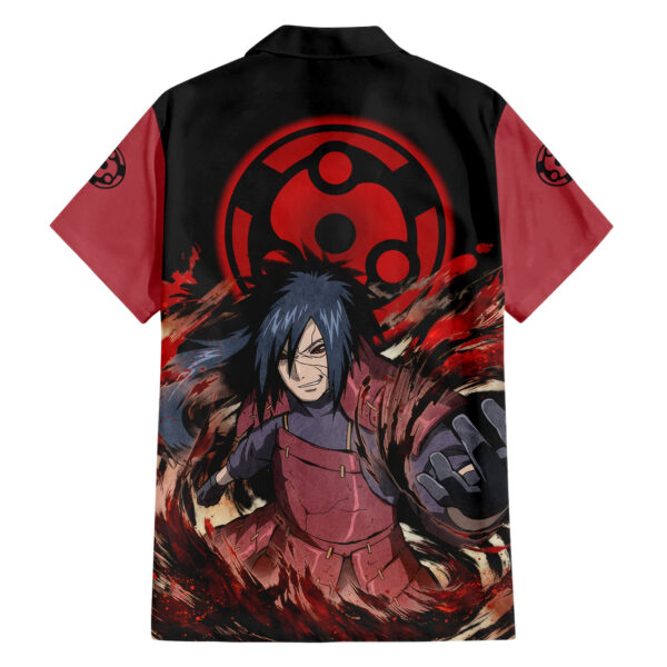 Chemise hawaïenne Uchiha Madara Sharingan Naruto - Maison Otaku – Image 2