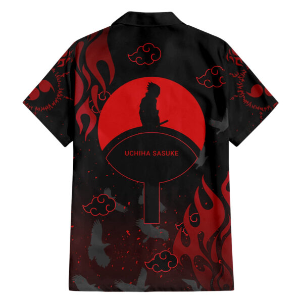 Chemise hawaïenne Uchiha Sasuke Naruto - Maison Otaku – Image 2