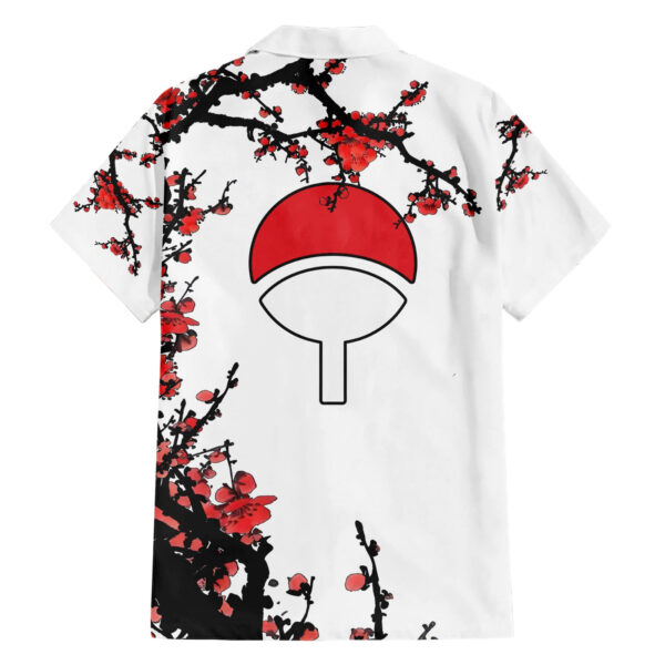 Chemise hawaïenne Uchiha Sasuke Style Japonais - Maison Otaku – Image 2