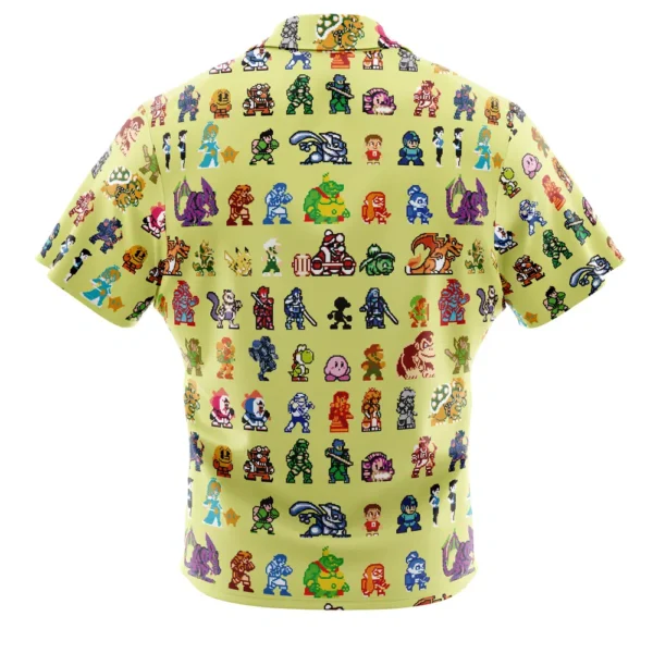 Chemise hawaïenne Effectif ultime Super Smash Bros - Maison Otaku – Image 2