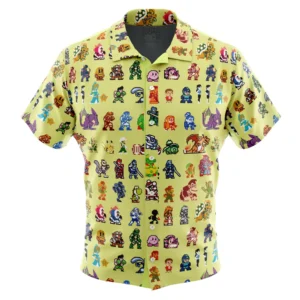 Chemise hawaïenne Effectif ultime Super Smash Bros - Maison Otaku