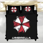 Housse De Couette Umbrella Corporation Resident Evil Parure de lit Ensemble De Literie