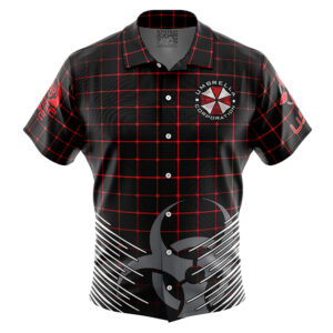 Chemise hawaïenne Umbrella Corp Resident Evil - Maison Otaku