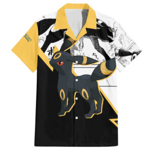 Chemise hawaïenne Umbreon Mix Manga - Maison Otaku