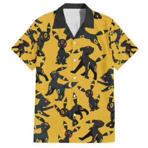 Chemise hawaïenne Umbreon Style Motif - Maison Otaku