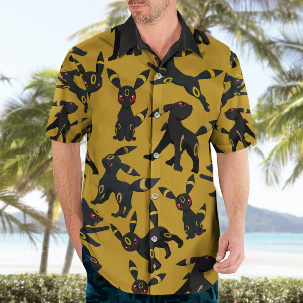 Chemise hawaïenne Umbreon Style Motif - Maison Otaku – Image 3