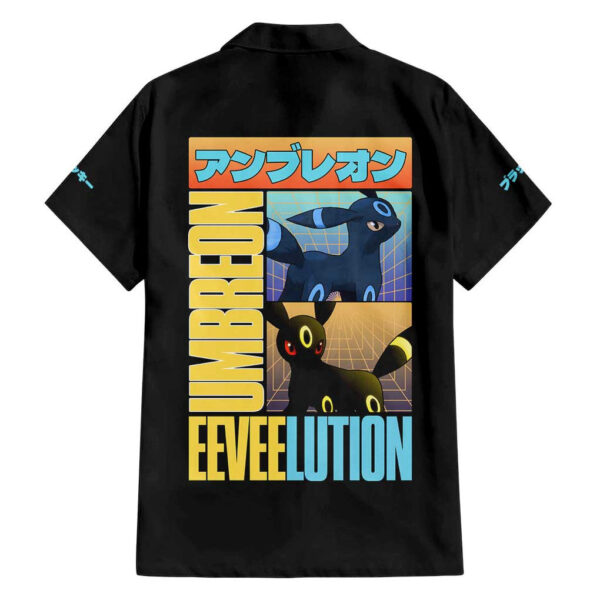 Chemise hawaïenne Umbreon Pokémon - Maison Otaku – Image 2