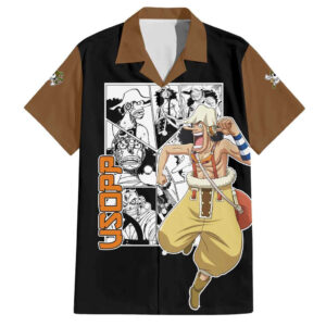 Chemise hawaïenne Usopp One Piece V2 - Maison Otaku