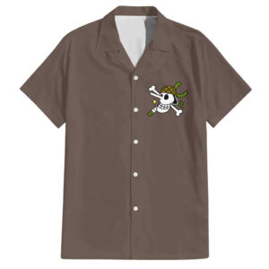 Chemise hawaïenne Uzui Tengen Demon Slayer V2 - Maison Otaku