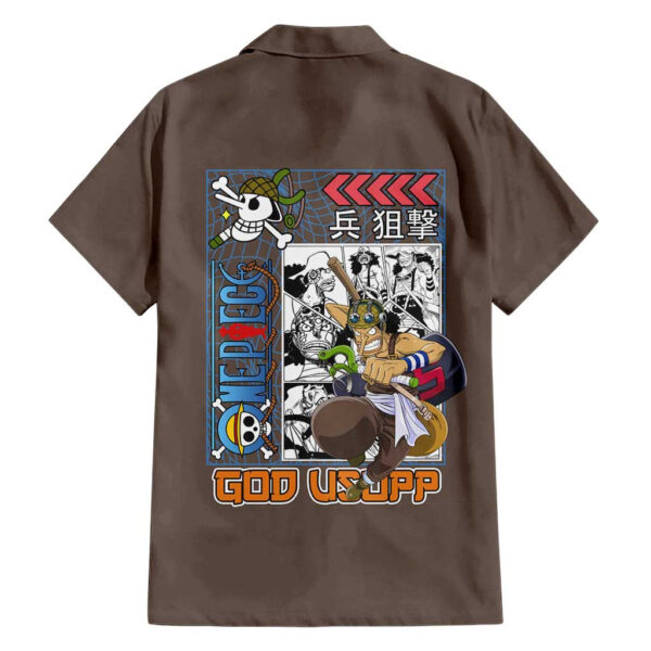 Chemise hawaïenne Uzui Tengen Demon Slayer V2 - Maison Otaku – Image 2
