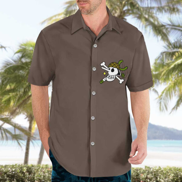 Chemise hawaïenne Uzui Tengen Demon Slayer V2 - Maison Otaku – Image 3