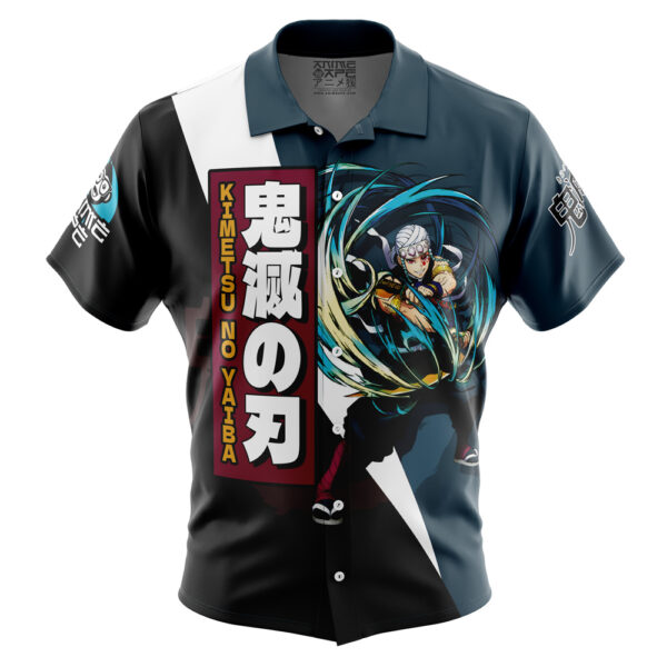 Chemise hawaïenne Uzui Tengen L’Attaque des Titans - Maison Otaku