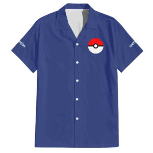 Chemise hawaïenne Vaporeon Pokémon - Maison Otaku
