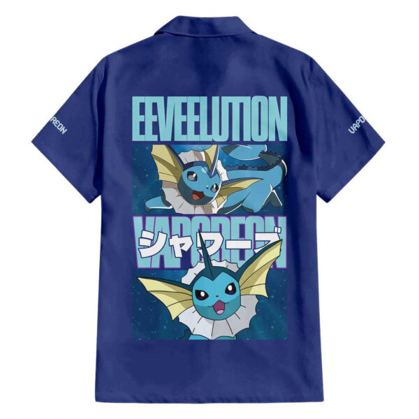 Chemise hawaïenne Vaporeon Pokémon - Maison Otaku – Image 2