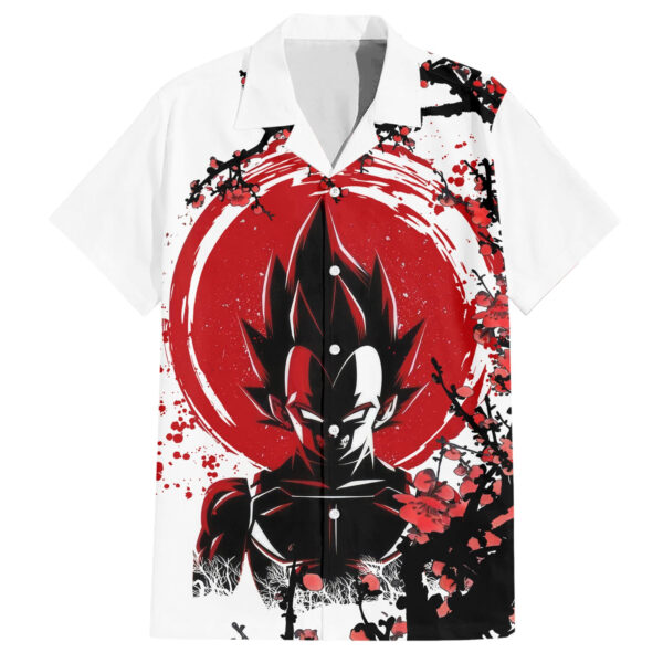 Chemise hawaïenne Vegeta Style Japonais - Maison Otaku