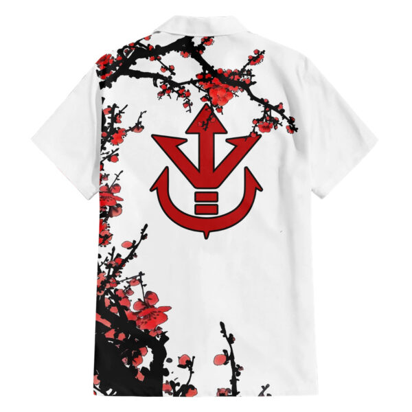 Chemise hawaïenne Vegeta Style Japonais - Maison Otaku – Image 2