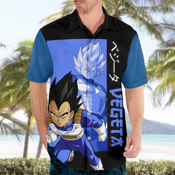 Chemise hawaïenne Vegeta Dragon Ball - Maison Otaku – Image 3