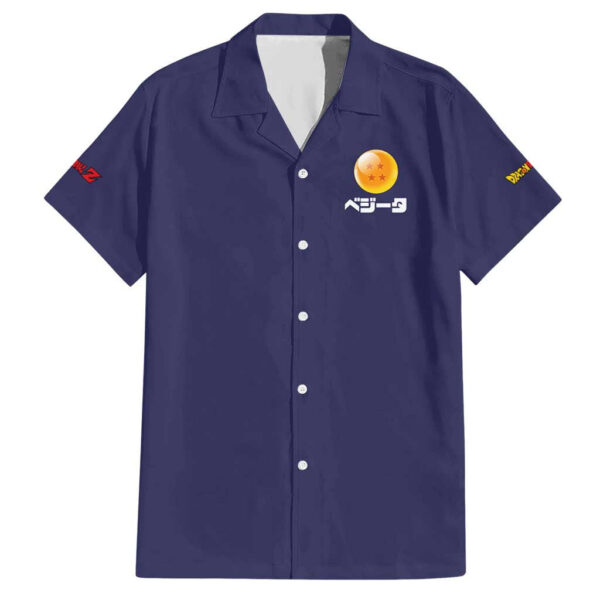 Chemise hawaïenne Vegeta Dragon Ball Z - Maison Otaku – Image 2