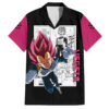 Chemise hawaïenne Vegeta Dieu Dragon Ball Mix Manga - Maison Otaku