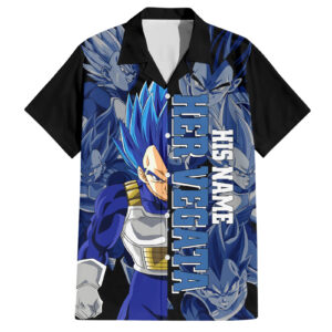 Chemise hawaïenne Vegeta Dragon Ball - Maison Otaku