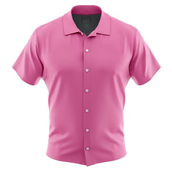 Chemise hawaïenne Vegeta Juicy Pink Dragon Ball Z Abridged - Maison Otaku – Image 2