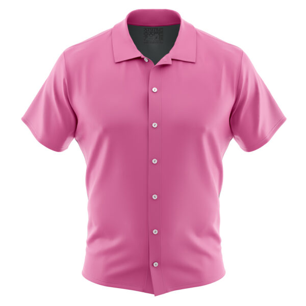 Chemise hawaïenne Vegeta Pull My Hair Pink Dragon Ball Z Abridged - Maison Otaku – Image 2