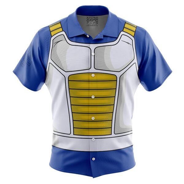 Chemise hawaïenne Vegeta Armure Saiyan Dragon Ball Z - Maison Otaku