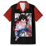 Chemise hawaïenne Vegeta Super Saiyan Manga – Maison Otaku