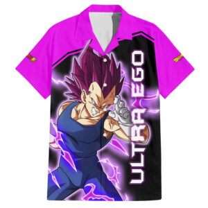 Chemise hawaïenne Vegeta Ultra Ego Dragon Ball - Maison Otaku