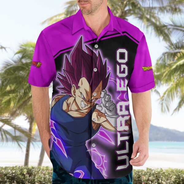 Chemise hawaïenne Vegeta Ultra Ego Dragon Ball - Maison Otaku – Image 3