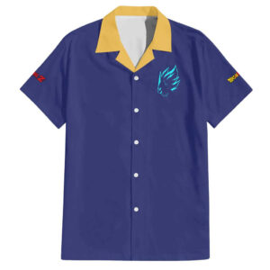 Chemise hawaïenne Vegeta V4 Dragon Ball Z - Maison Otaku