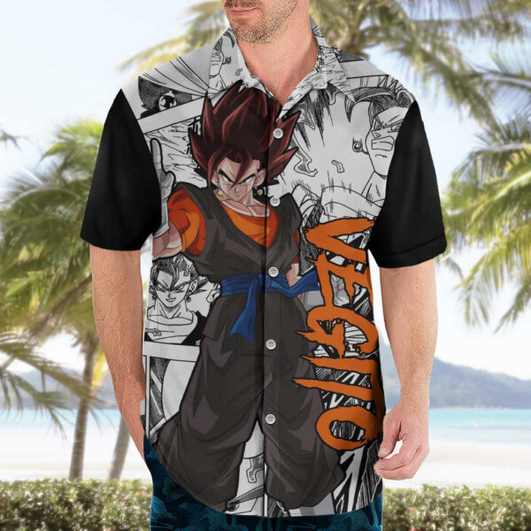 Chemise hawaïenne Vegito Dragon Ball Mix Manga - Maison Otaku – Image 3