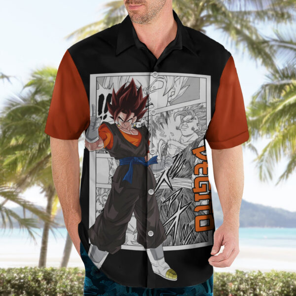 Chemise hawaïenne Vegito Dragon Ball Mix Manga - Maison Otaku – Image 3