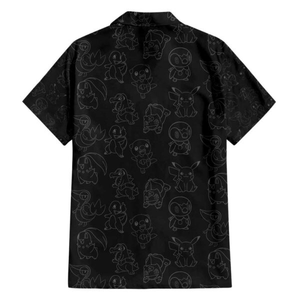 Chemise hawaïenne Vibing Personnages Pokémon - Maison Otaku – Image 2