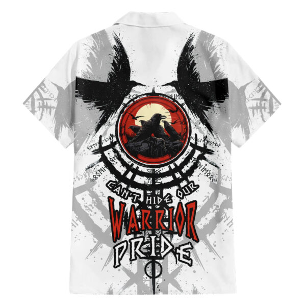 Chemise hawaïenne Vikings Corbeaux Fiereté Guerrière - Maison Otaku – Image 2