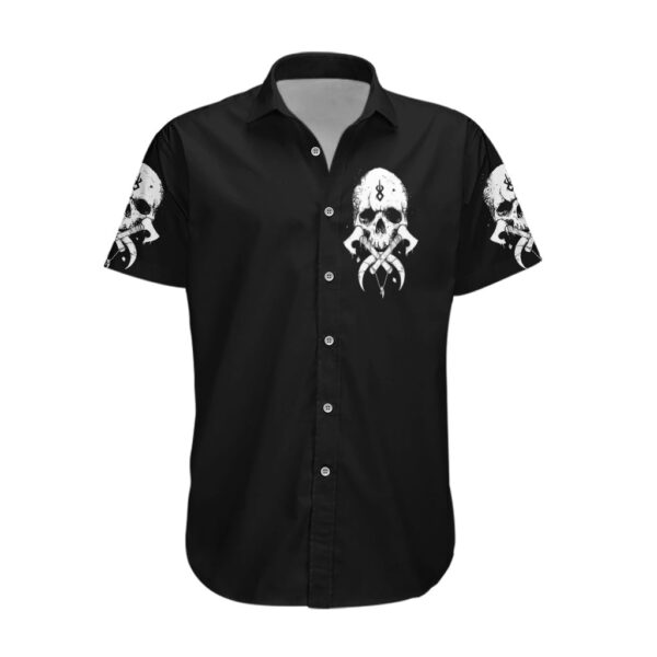 Chemise hawaïenne Vikings Tête de Mort - Maison Otaku – Image 2