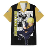 Chemise hawaïenne Vin Smoke Sanji One Piece Mix Manga – Maison Otaku