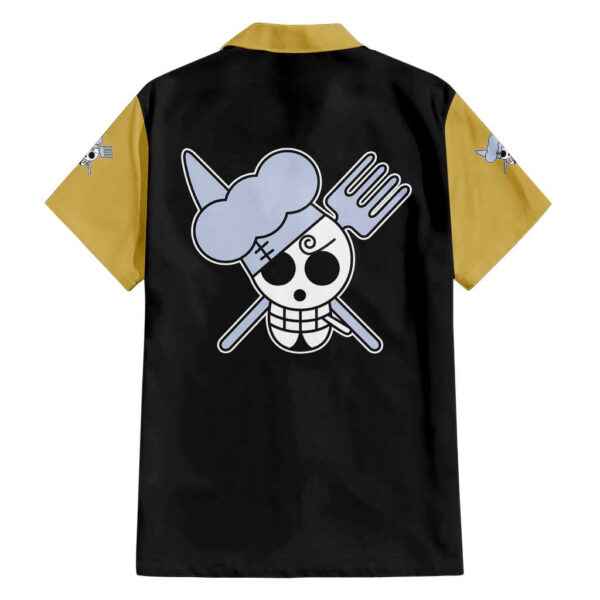 Chemise hawaïenne Vin Smoke Sanji One Piece Mix Manga - Maison Otaku – Image 2
