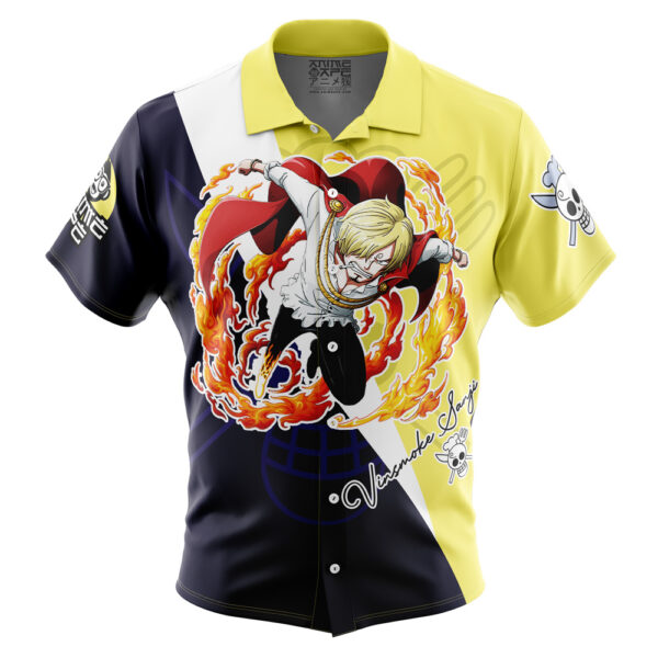 Chemise hawaïenne Vinsmoke Sanji One Piece - Maison Otaku