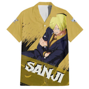 Chemise hawaïenne Vinsmoke Sanji One Piece - Maison Otaku