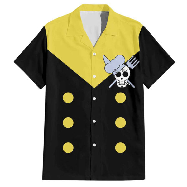 Chemise hawaïenne Vinsmoke Sanji One Piece Uniforme - Maison Otaku