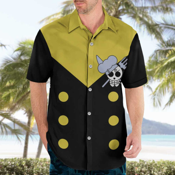 Chemise hawaïenne Vinsmoke Sanji One Piece Uniforme - Maison Otaku – Image 3
