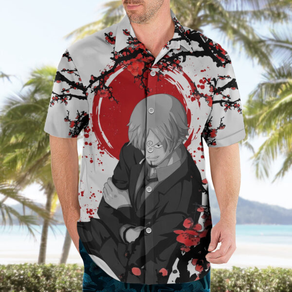 Chemise hawaïenne Vinsmoke Sanji Style Japonais - Maison Otaku – Image 3