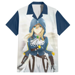 Chemise hawaïenne Violet Evergarden - Maison Otaku